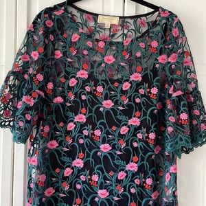 Gorgeous Anthropologie embroidered dress or tunic